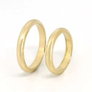 Argollas Matrimonio Oro Amarillo